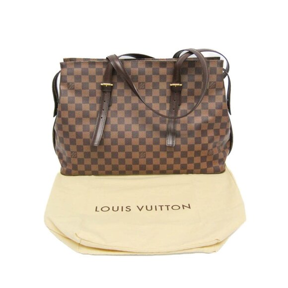 LOUIS VUITTON Authentic Brown Damier Shoulder Bag - Picture 2 of 11